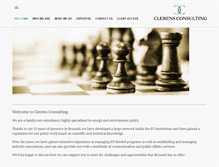 Tablet Screenshot of clerens.com